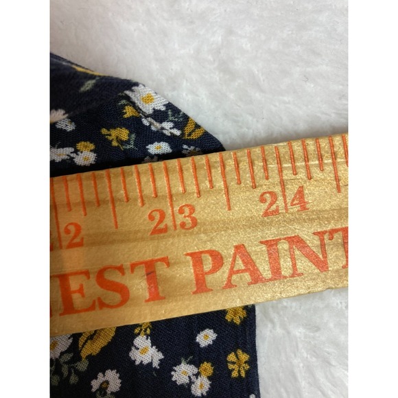 J. Jill Women's Embroidered Floral Print Tunic Dress Long Sleeve Boho Size L - Picture 5 of 11